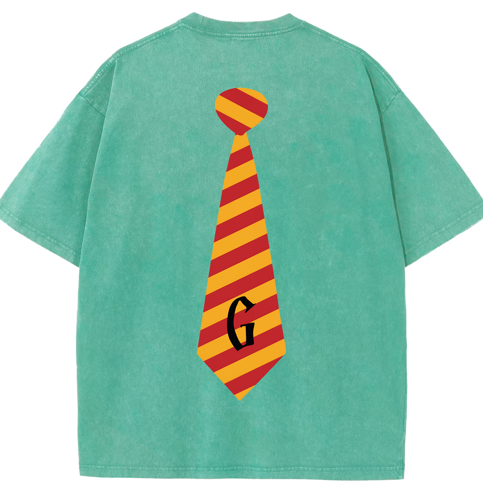 （画像用） Harry Potter ハリー・ポッターシリーズ 綿100% ヴィンテージ風 半袖Tシャツ（背面プリント）
